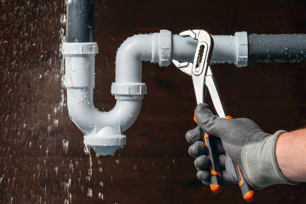 Professional Burst Pipe Repair technician working in Gary, IN